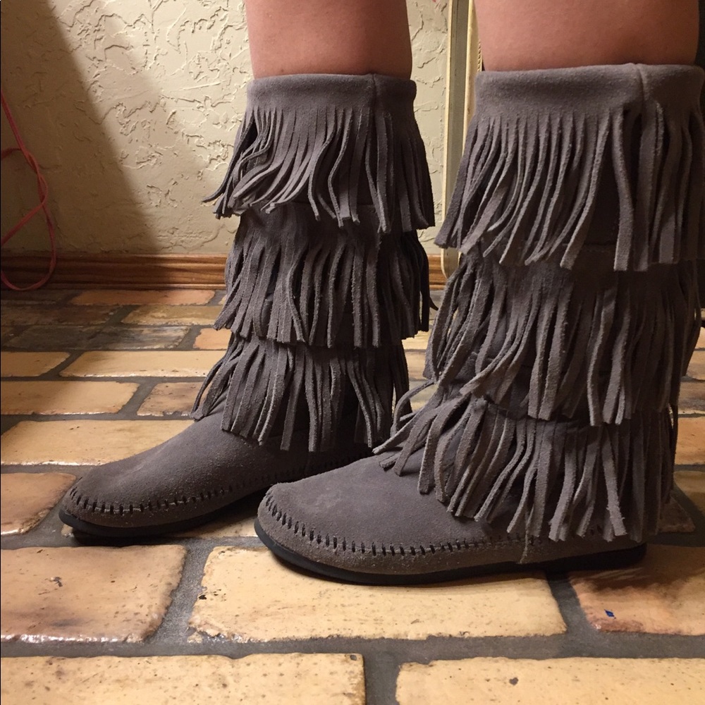 Moccasin boots